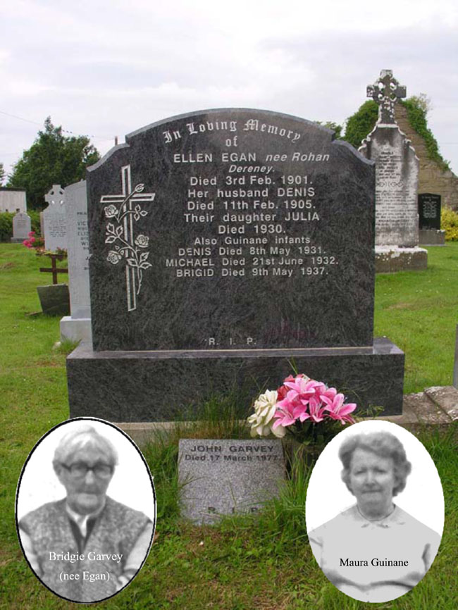 Egan, Rohan, Guinane